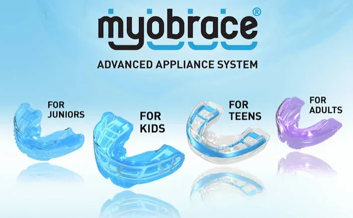 Myofunctional appliances by age group