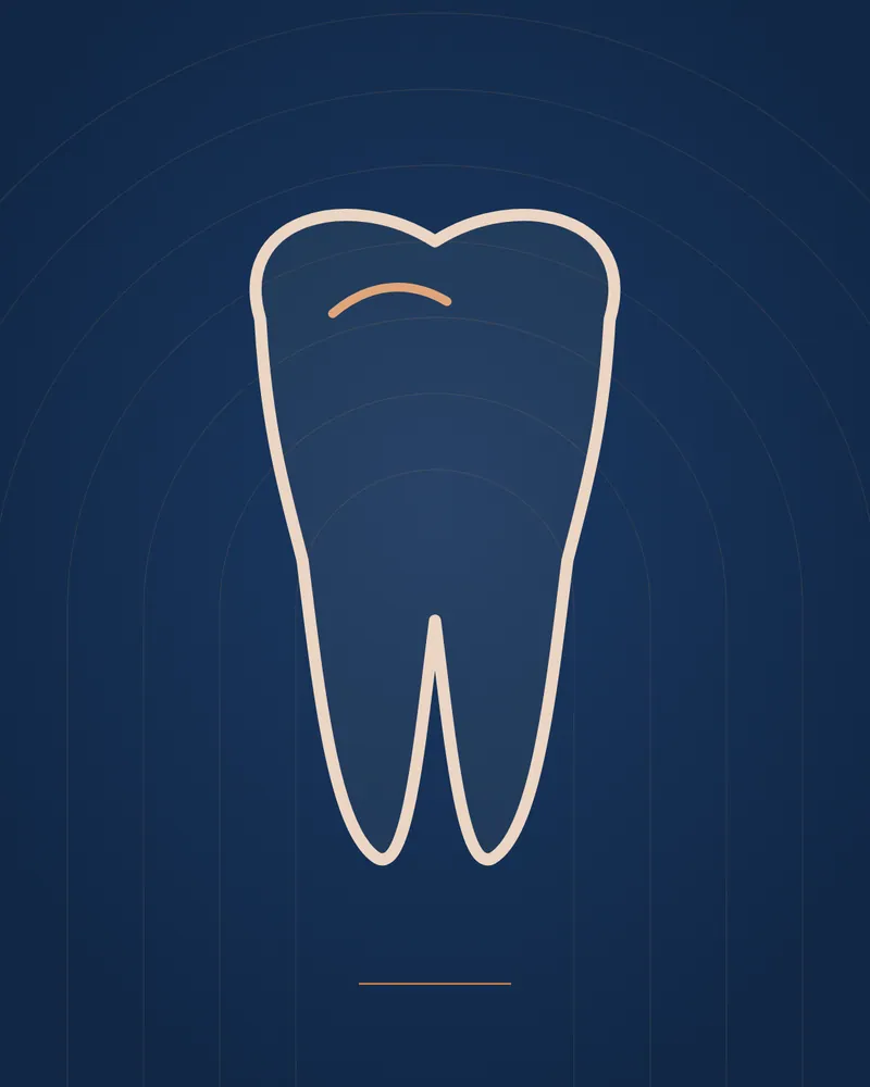 Tooth-Coloured Fillings — illustration, Manhal Medical Center Dubai